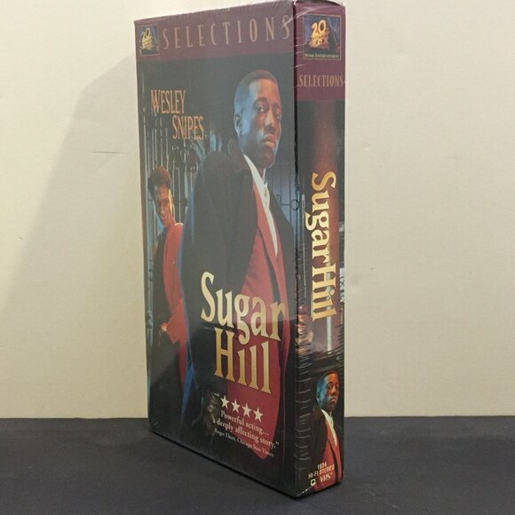 Sugar Hill VHS 1994 Sealed Fox Video Watermarks Wesley Snipes Michael Wright - Picture 3 of 9